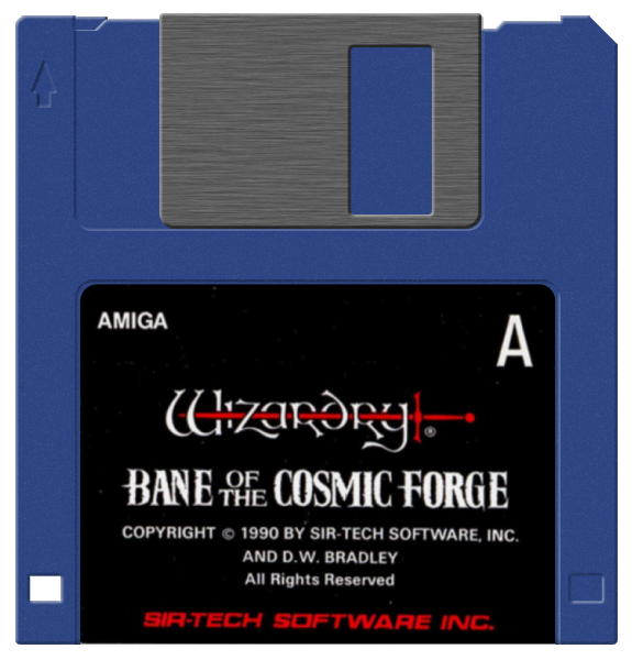 Wizardry: Bane of the Cosmic Forge media 6 for Amiga
